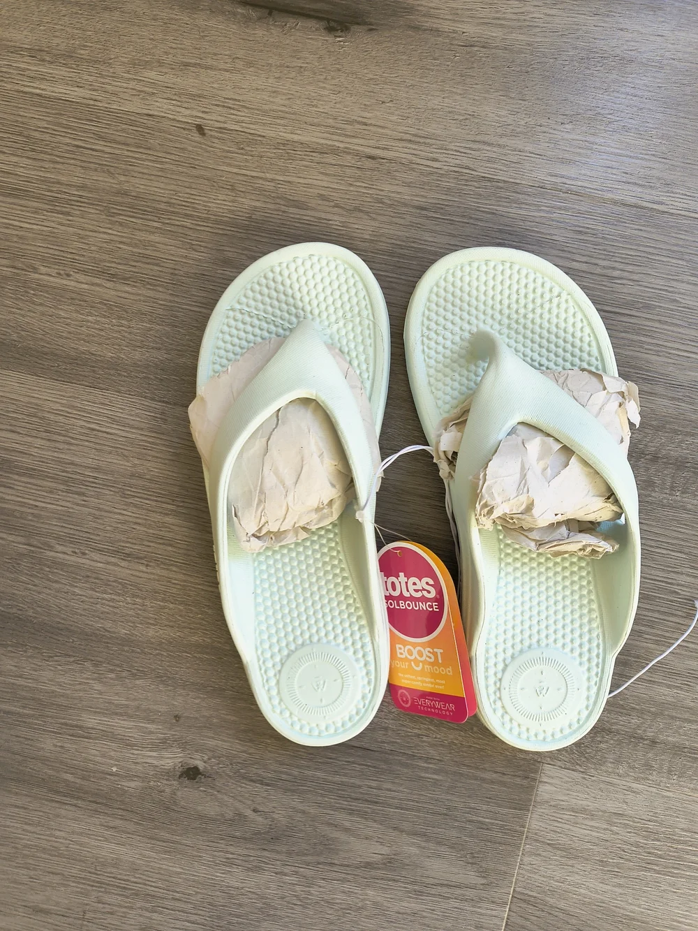 Kids Mint Green Foam Flip Flop Sandals
